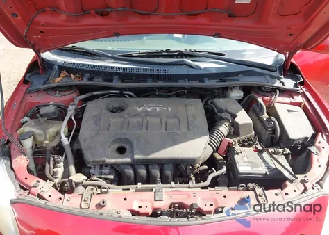 2010 Toyota Corolla Xle z USA, uszkodzony, nr VIN 2T1BU4EE2AC385819